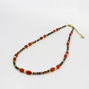 Luxurious Style 2 mm Faceted Tourmaline Necklace