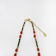 Luxurious Style 2 mm Faceted Tourmaline Necklace