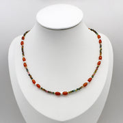 Luxurious Style 2 mm Faceted Tourmaline Necklace