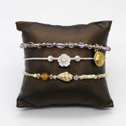 Cute And Delicate Hand Woven Flower-shape  Bracelets