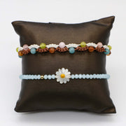 Bohemian Style Woven Flower-shape Bracelets