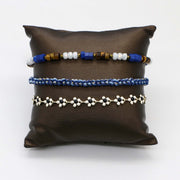 Office Lady Style Woven Tiger-eye Bracelets