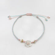 Cute And Delicate Hand Woven Flower-shape  Bracelets