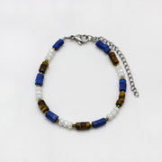 Office Lady Style Woven Tiger-eye Bracelets