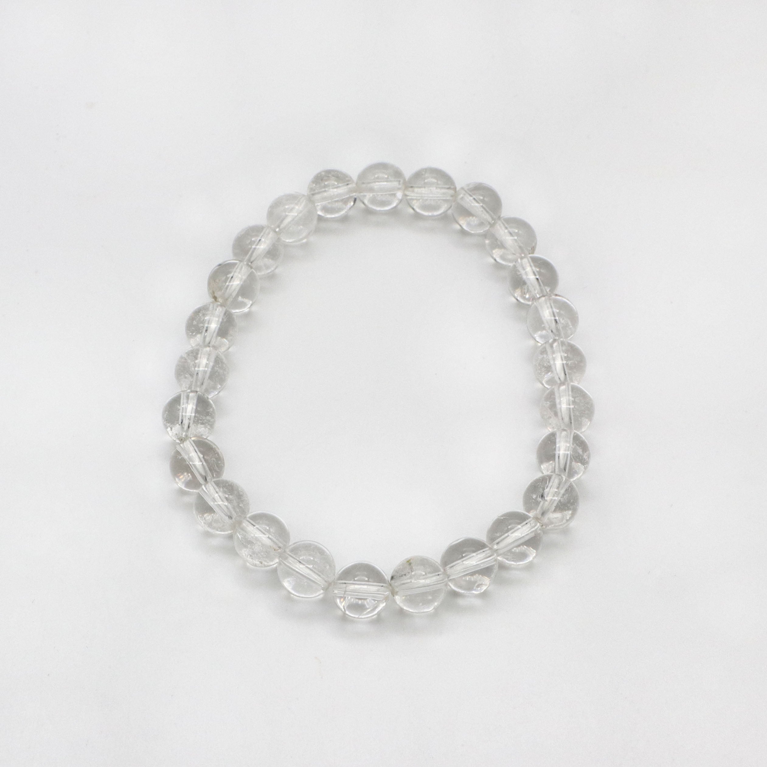 Elegant White Style Pearls And AAA Grade Crystal Bracelet Set
