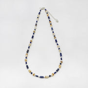 Bohemian Style 3x7mm Sodalite Necklace