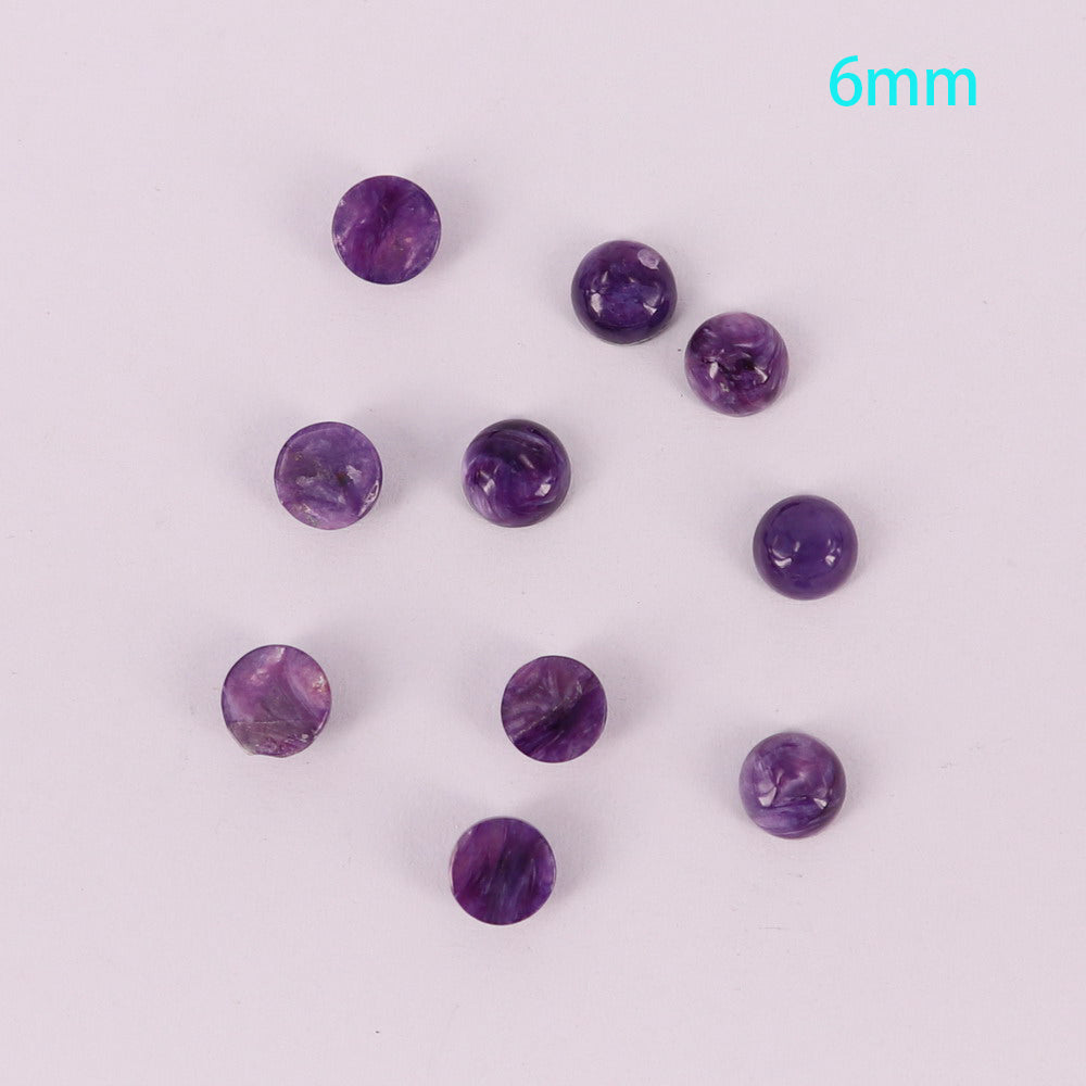 Preço de cabochão charoite natural em tamanho real para 10 unidades