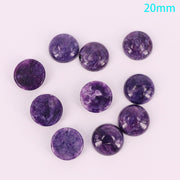 Preço de cabochão charoite natural em tamanho real para 10 unidades