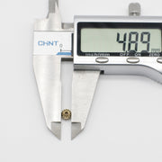 3-4-5-6-8 MM Brass Pumpkin Beads With Gold Plated For Jewlelry Design