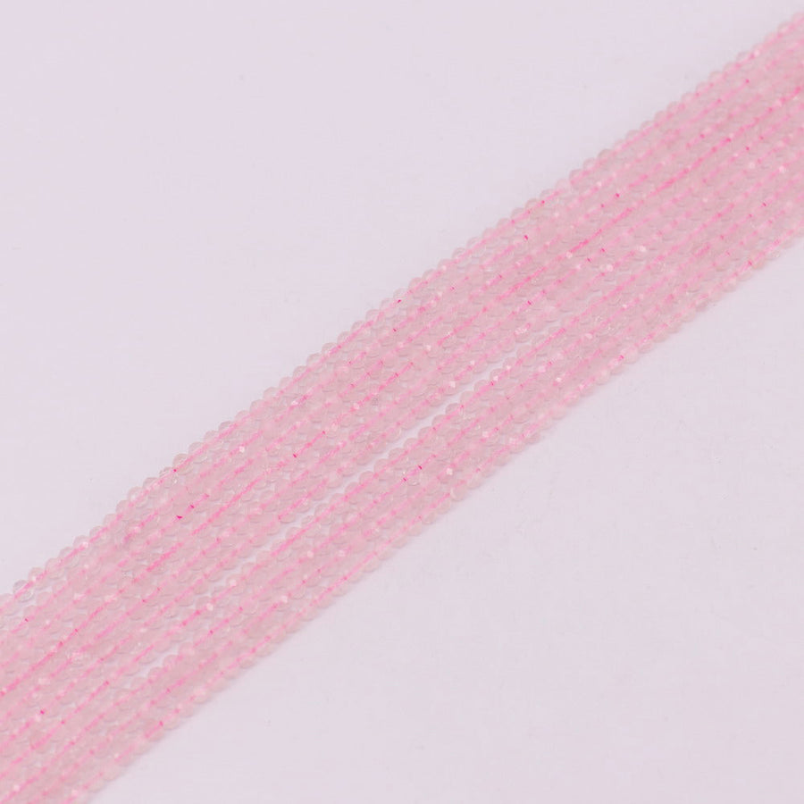 4 MM Round Natural Stone Beads Faceted For Jewelry Design Material Earring Necklace Bracelet Choker Spring Summer Style Price For 5 Strands