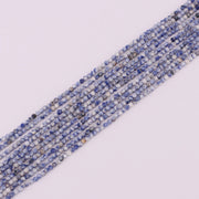 4 MM Round Natural Stone Beads Faceted For Jewelry Design Material Earring Necklace Bracelet Choker Spring Summer Style Price For 5 Strands