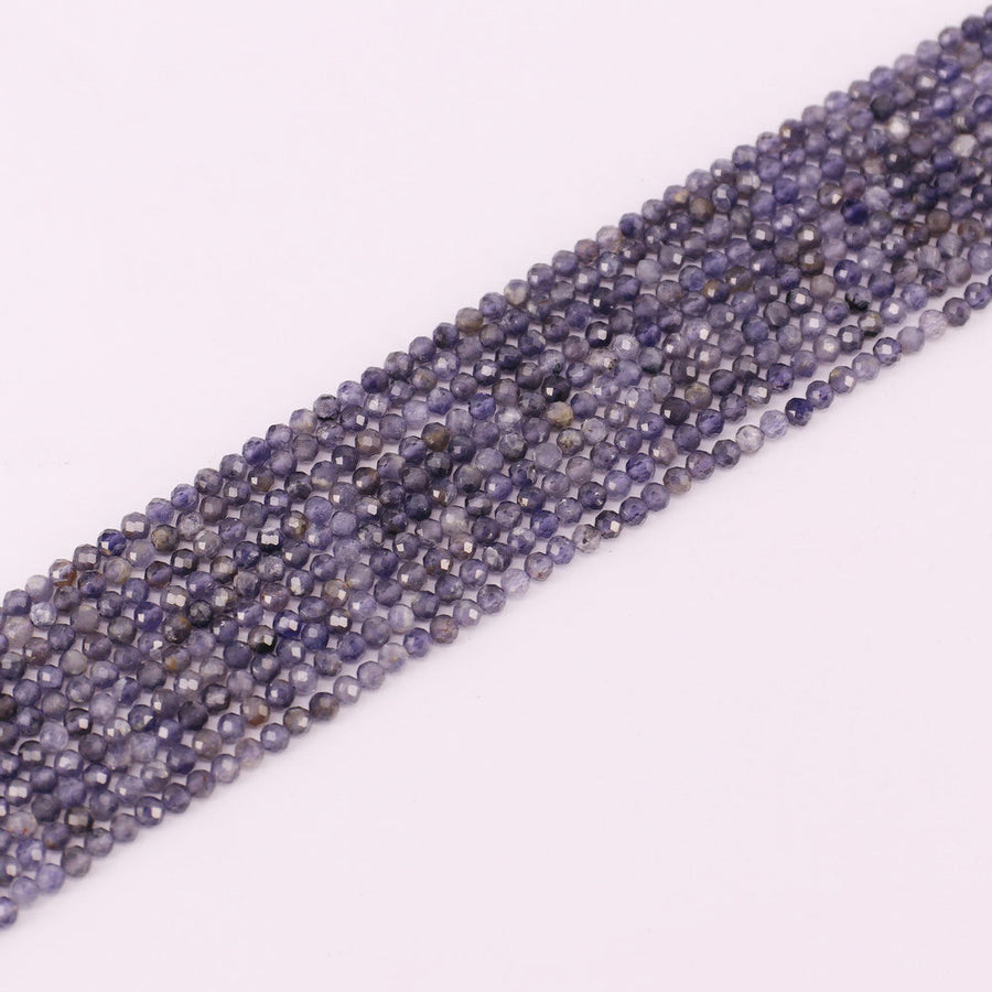 4 MM Round Natural Stone Beads Faceted For Jewelry Design Material Earring Necklace Bracelet Choker Spring Summer Style Price For 5 Strands