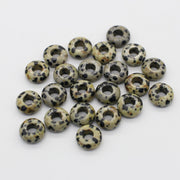 6x12 MM Roundel Stone Beads Big Hole in 5 MM Price For 10 PCS
