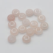 6x12 MM Roundel Stone Beads Big Hole in 5 MM Price For 10 PCS