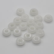 6x12 MM Roundel Stone Beads Big Hole in 5 MM Price For 10 PCS