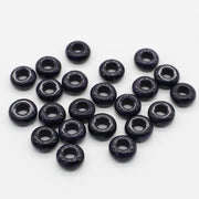 6x12 MM Roundel Stone Beads Big Hole in 5 MM Price For 10 PCS