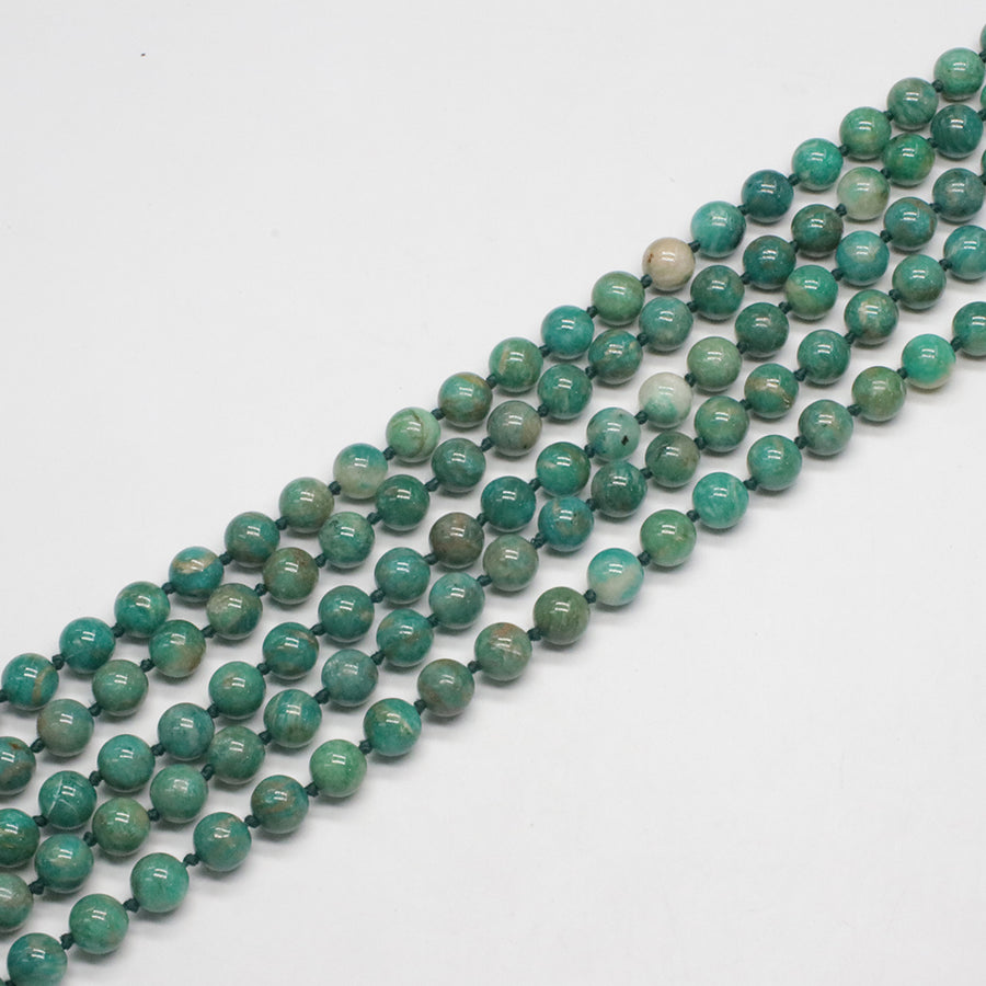 10mm 14mm Green Amazonite Loose Beads Strand