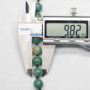 10mm 14mm Green Amazonite Loose Beads Strand