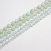 7mm 10mm 15mm Aquamarine Loose Beads Strand