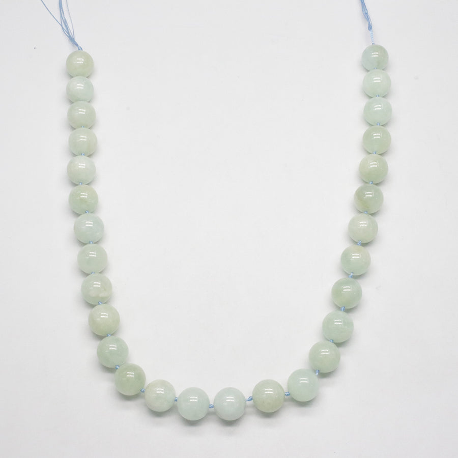 7mm 10mm 15mm Aquamarine Loose Beads Strand