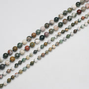 7mm 10mm Ocean Jasper Loose Beads Strand