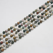 7mm 10mm Ocean Jasper Loose Beads Strand