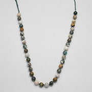 7mm 10mm Ocean Jasper Loose Beads Strand