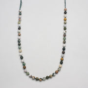 7mm 10mm Ocean Jasper Loose Beads Strand