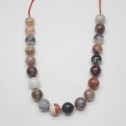 10mm 13mm 18mm Botswana Agate Round Beads Strand