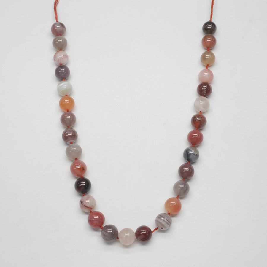 10mm 13mm 18mm Botswana Agate Round Beads Strand