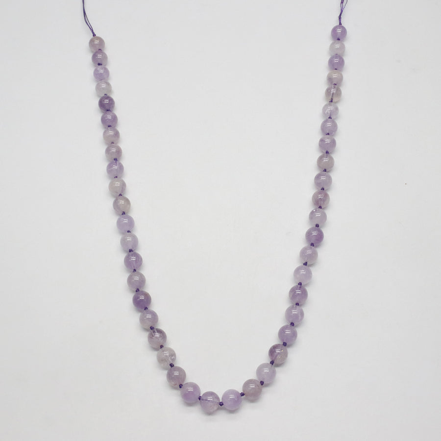 7mm 9mm Ametrine Round Bead Strand