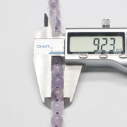 7mm 9mm Ametrine Round Bead Strand