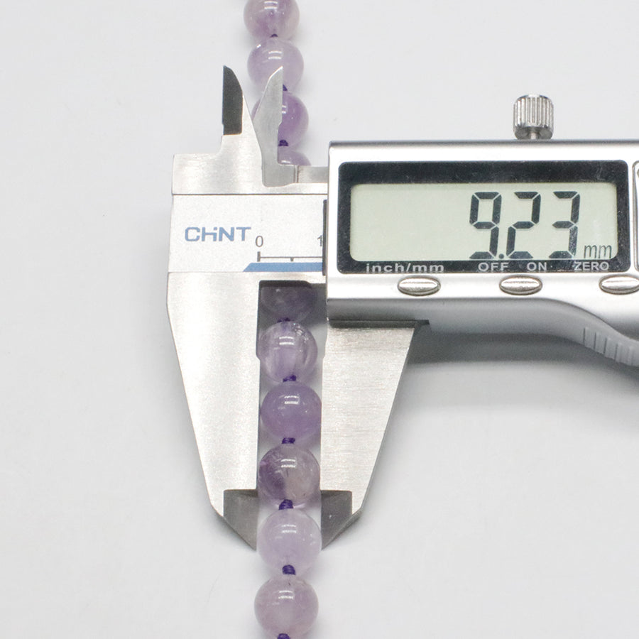7mm 9mm Ametrine Round Bead Strand