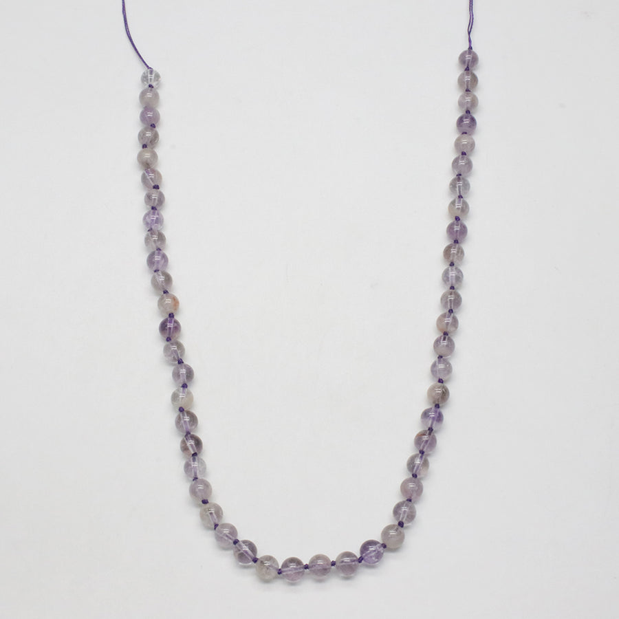 7mm 9mm Ametrine Round Bead Strand