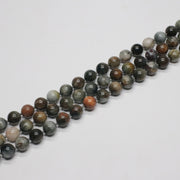8mm 12mm 14mm Hawk's Eye Round Bead Strand