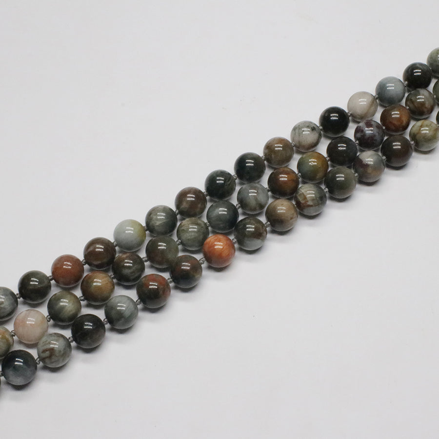 8mm 12mm 14mm Hawk's Eye Round Bead Strand