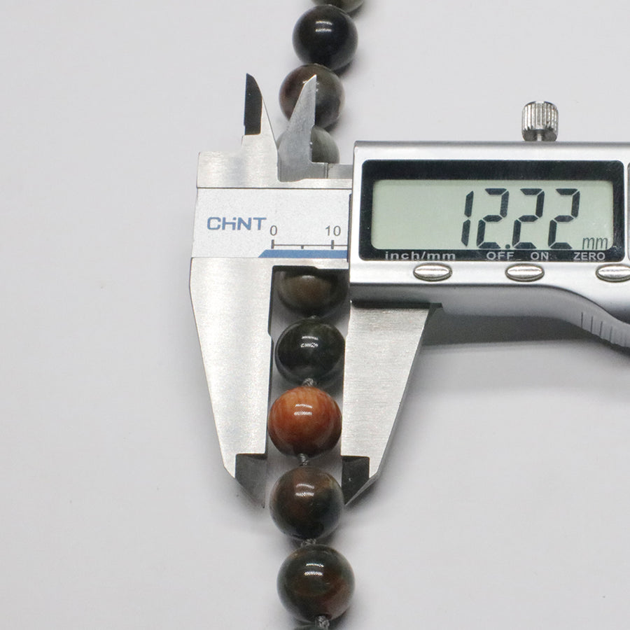 8mm 12mm 14mm Hawk's Eye Round Bead Strand