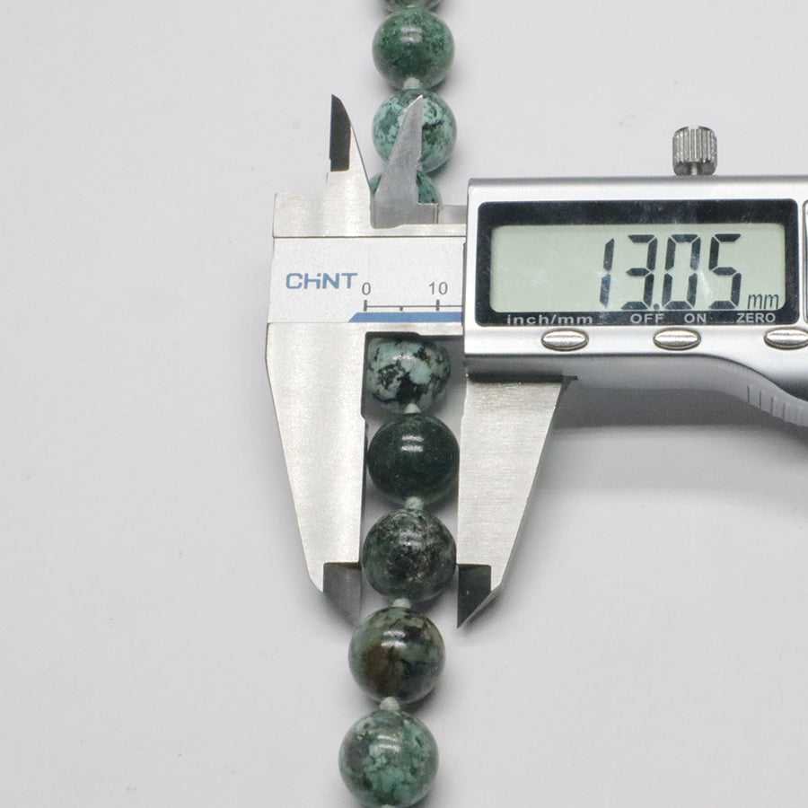 7mm 9mm 13mm Africa Tourquoise Round Bead Strand