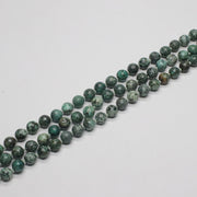 7mm 9mm 13mm Africa Tourquoise Round Bead Strand