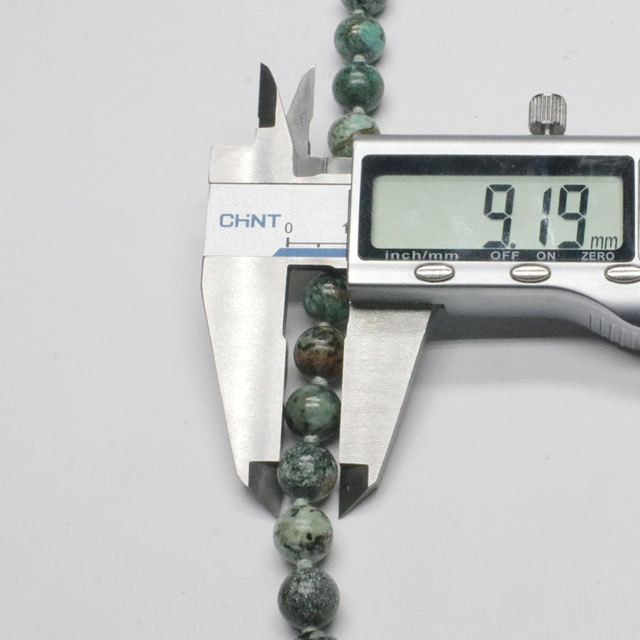 7mm 9mm 13mm Africa Tourquoise Round Bead Strand