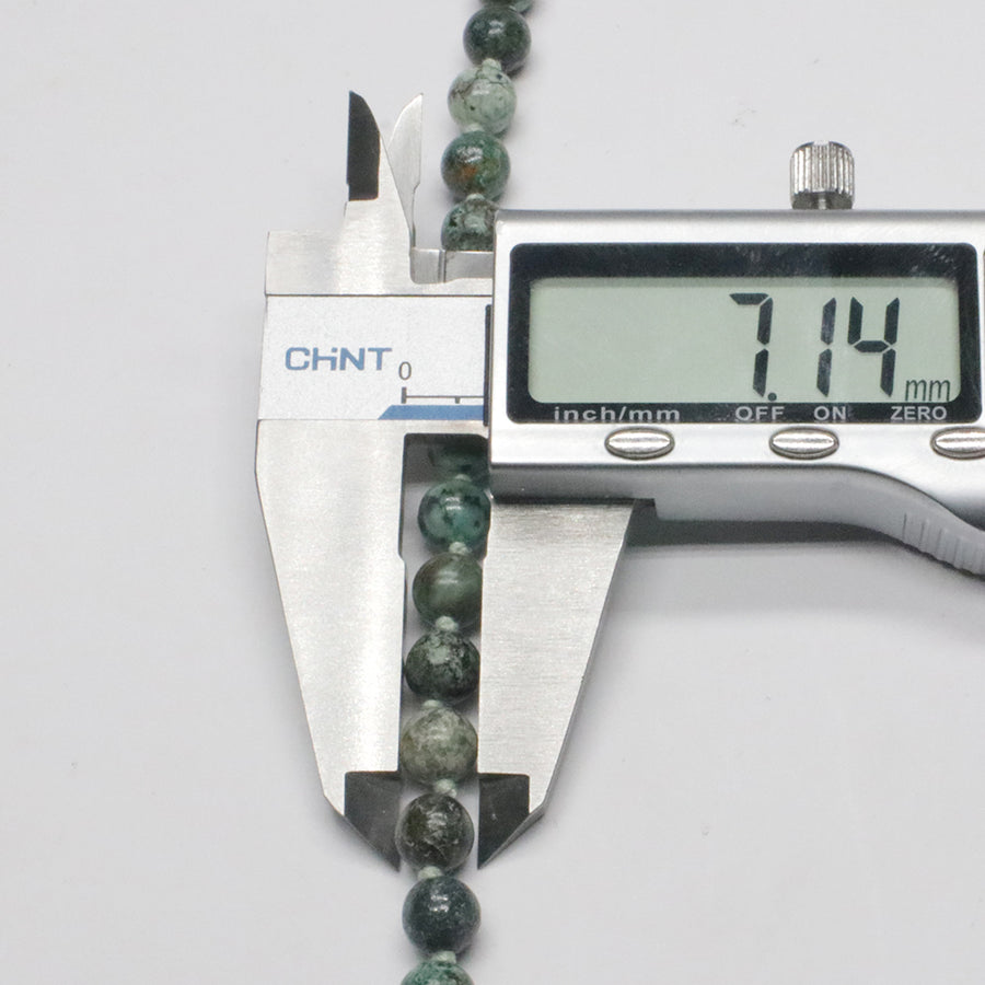 7mm 9mm 13mm Africa Tourquoise Round Bead Strand