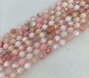 Natural Stone Faceted Satellite Beads Strands Price For 5 Strands