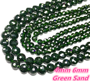4 MM Natural Stone Faceted Coin Strands Price For 5 Strands
