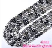 4 MM Natural Stone Faceted Coin Strands Price For 5 Strands