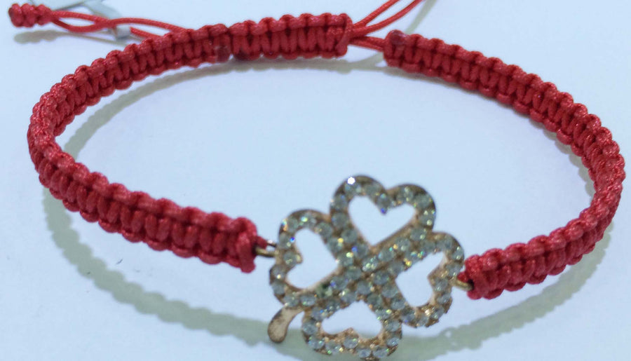 Bracelet of sterling silver metal shambala strechy bracelet