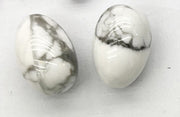Natural Stone Egg Shape  Pendants