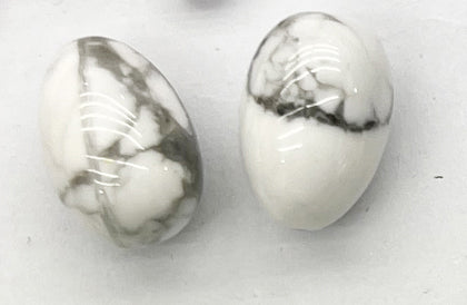 Natural Stone Egg Shape  Pendants