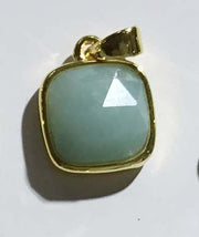 Pendants And Connectors Of Natural Blue Amazonite Price For 10 PCS