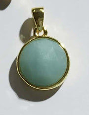 Pendants And Connectors Of Natural Blue Amazonite Price For 10 PCS