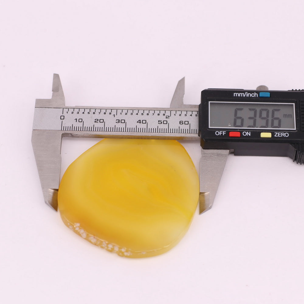 Colorful Agate Slabs 50-60mm Diameter  4-5mm Thickness Jewelry Pendant Decoration Material